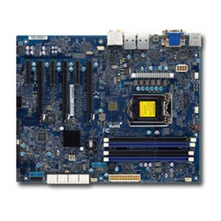SUPERMICRO X10SAT-B LGA1150/Intel C226 PCH/DDR3/SATA3&USB3.0/A&2GbE/ATX Server MBD-X10SAT-B